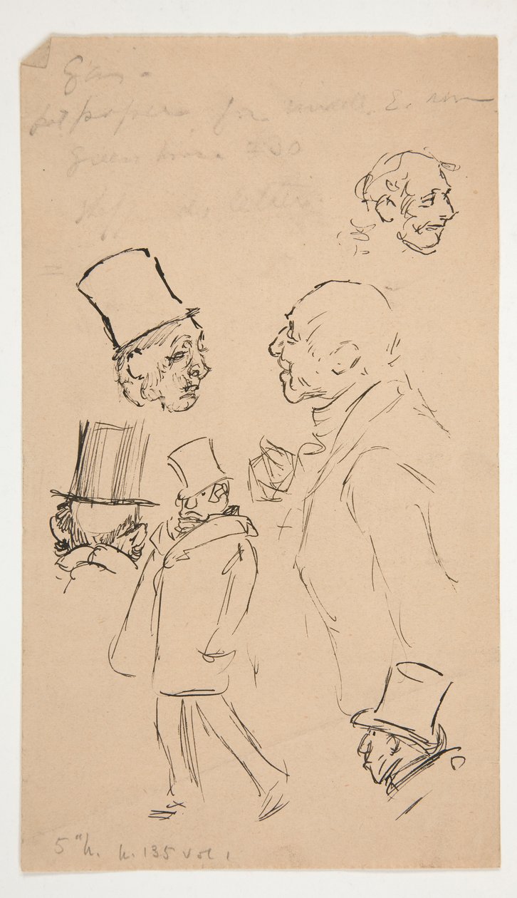 Eskiz sayfası by Edwin Austin Abbey