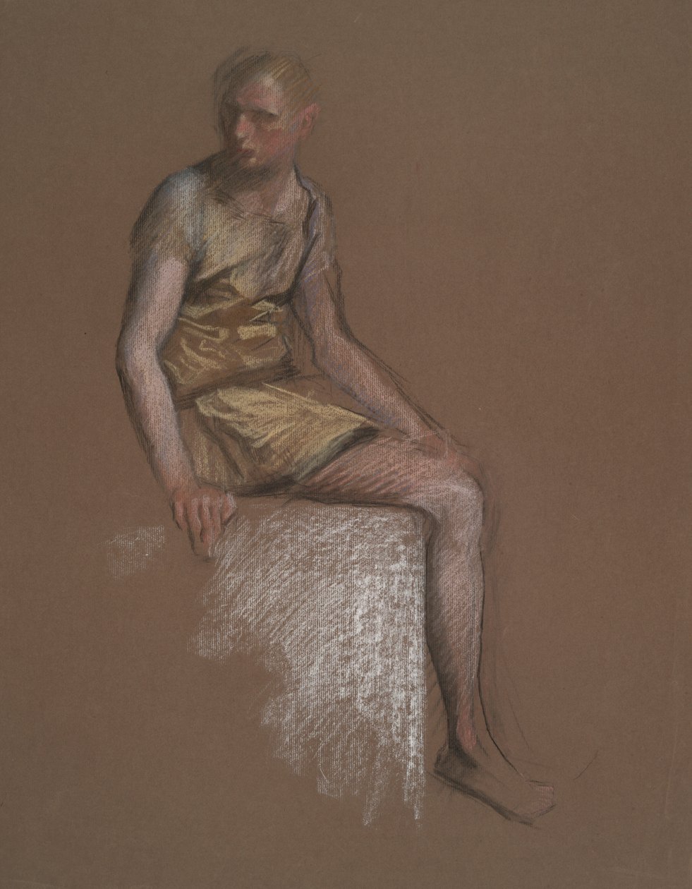 için çalışma by Edwin Austin Abbey