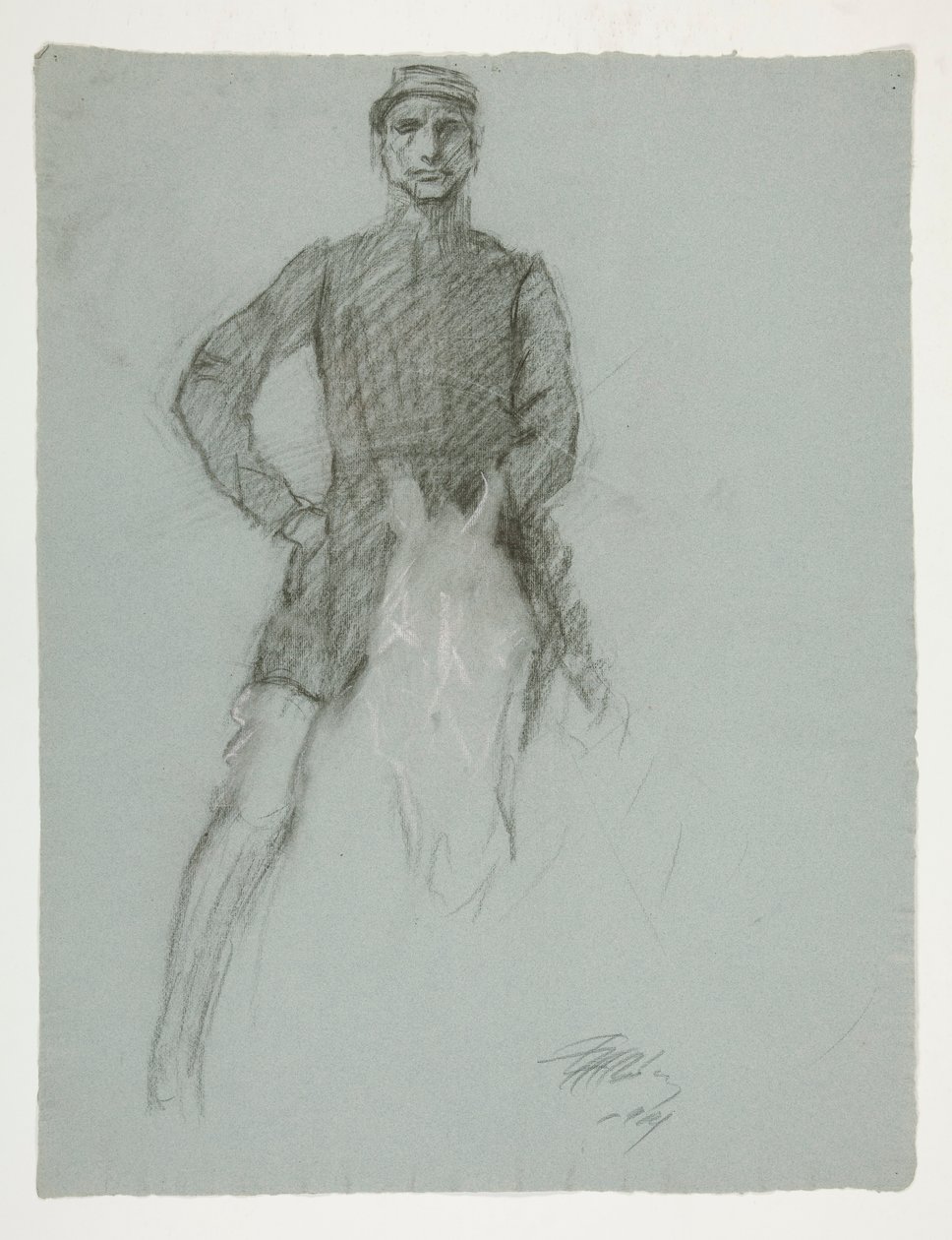 için çalışma by Edwin Austin Abbey