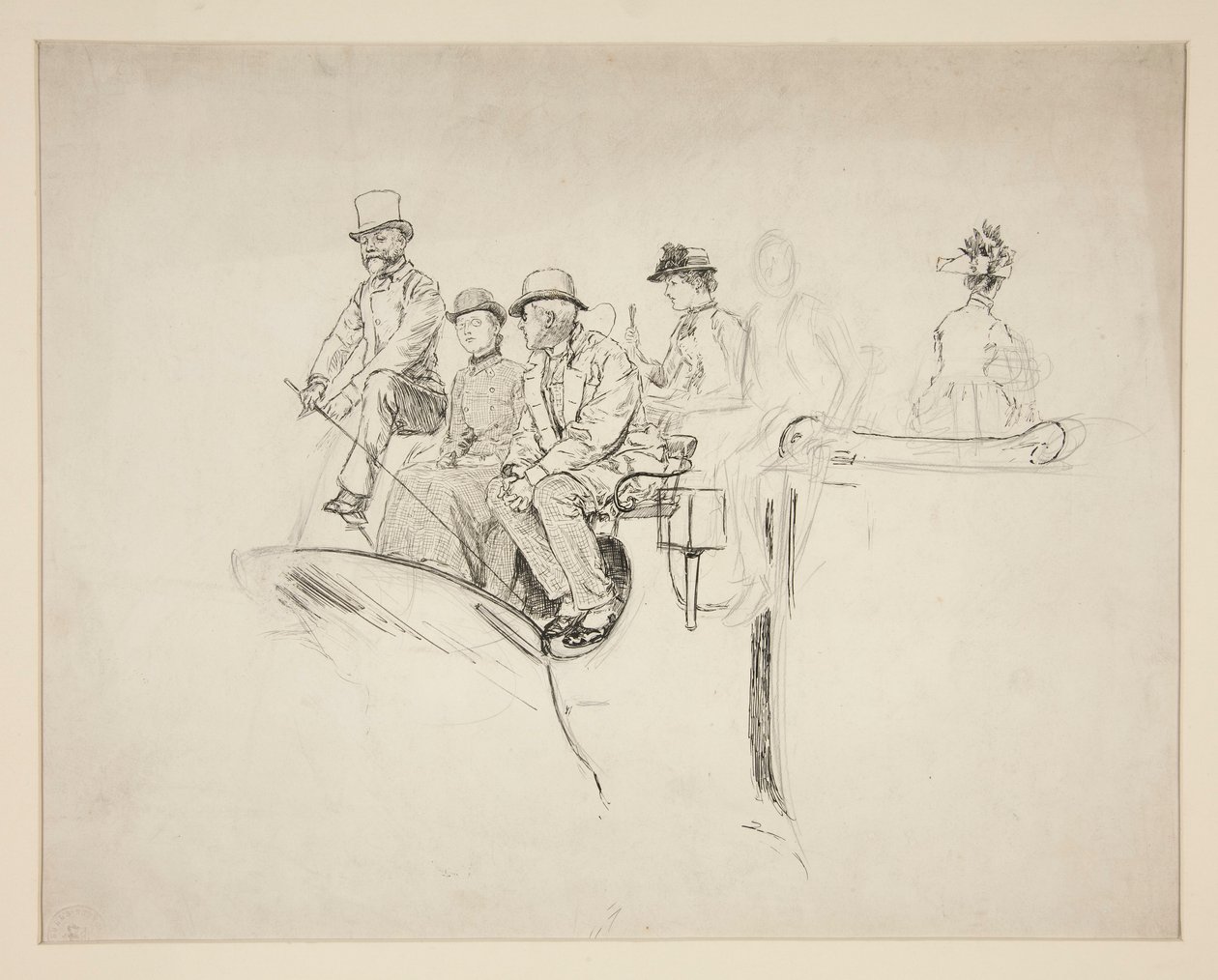 için çalışma by Edwin Austin Abbey