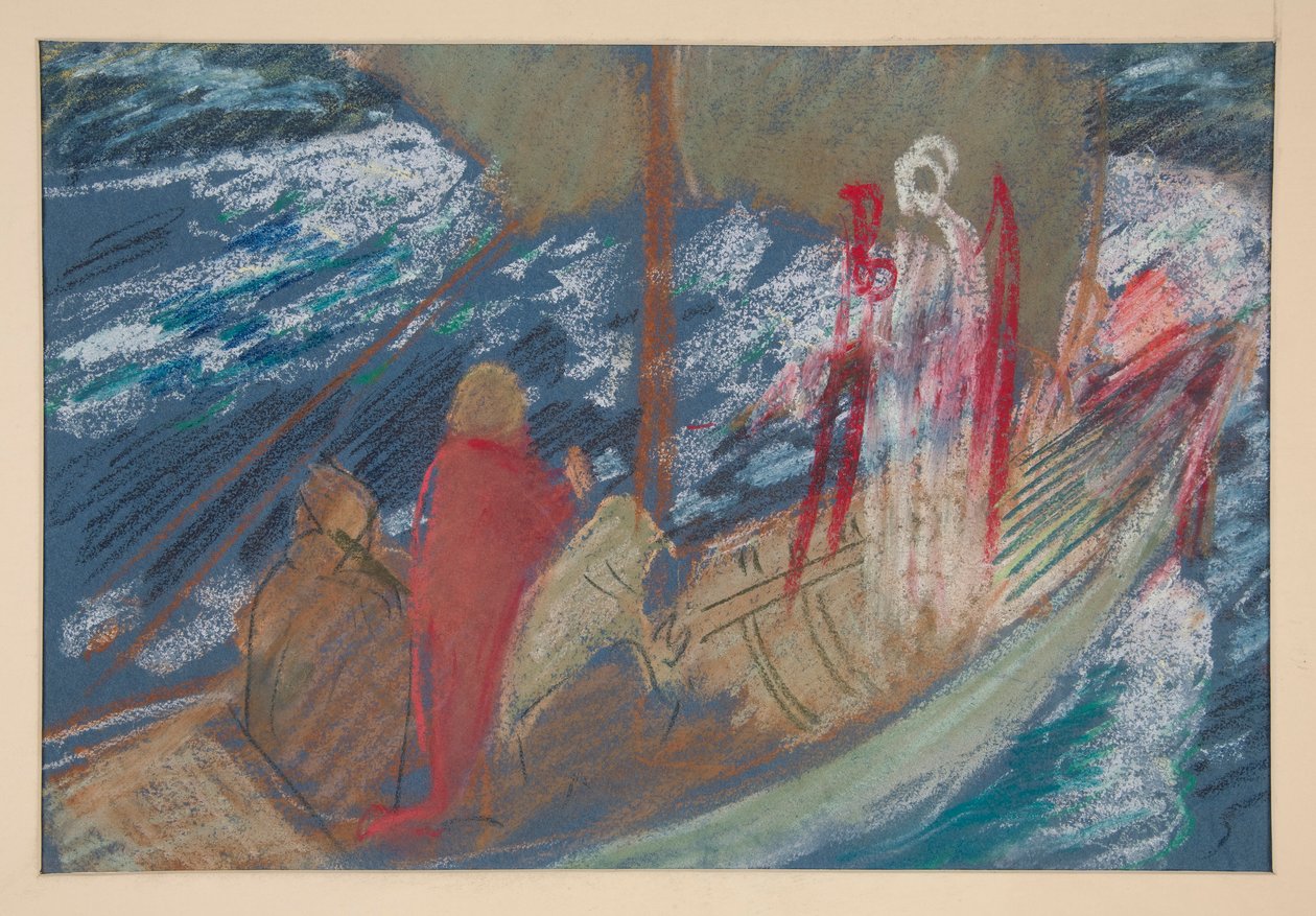 için çalışma by Edwin Austin Abbey