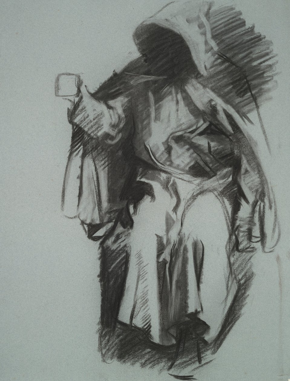 için çalışma by Edwin Austin Abbey
