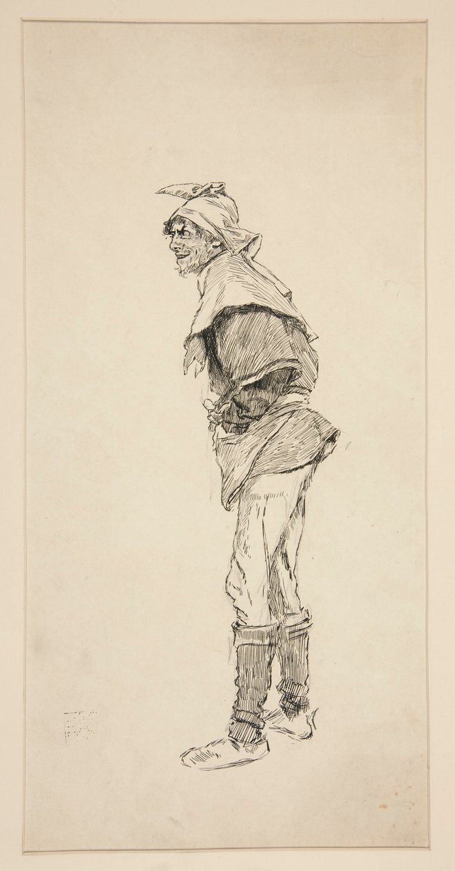 Kral Henry IV için Çalışma (Bölüm I) by Edwin Austin Abbey