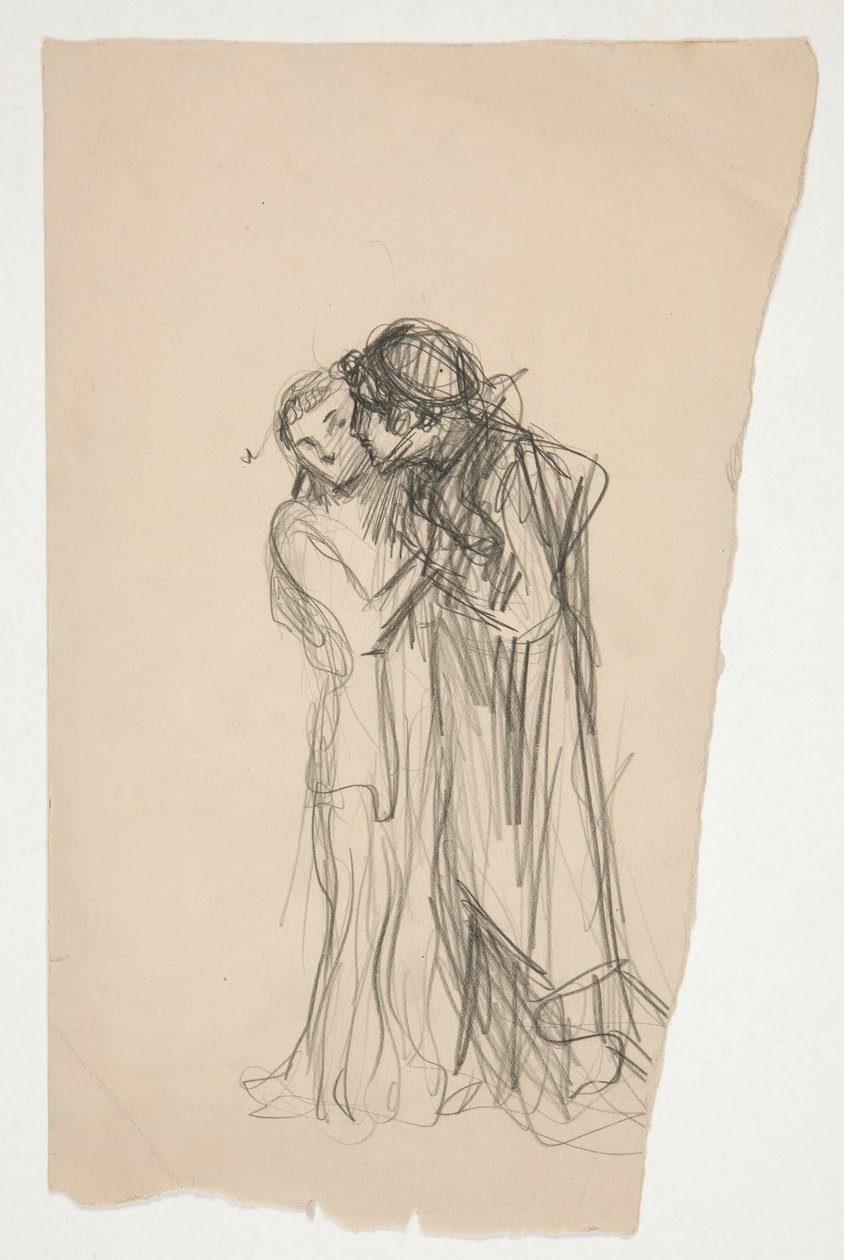 On İkinci Gece Çalışması (?) by Edwin Austin Abbey