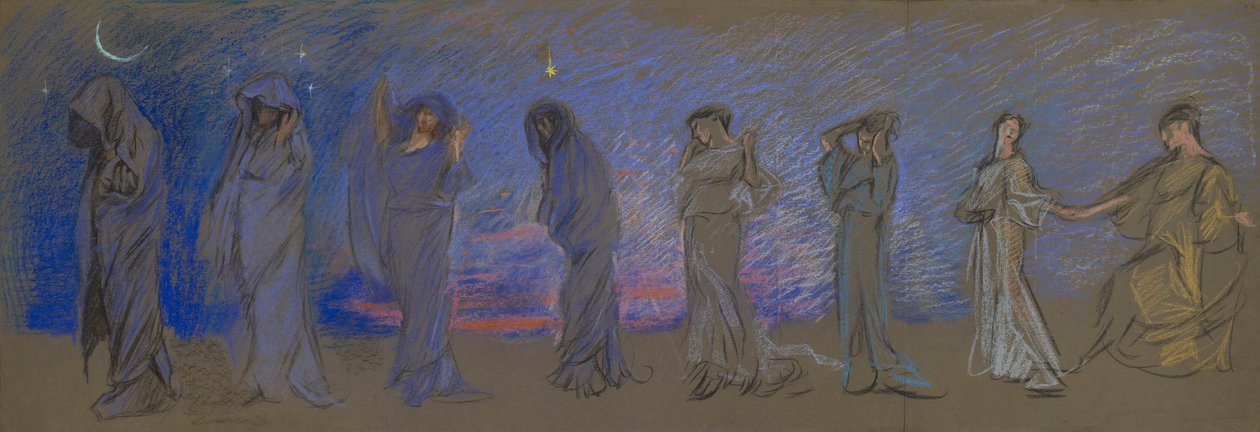 Saatler by Edwin Austin Abbey