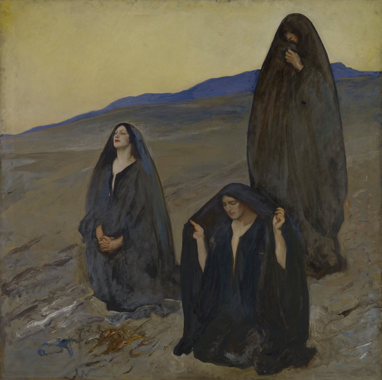 Üç Meryem by Edwin Austin Abbey