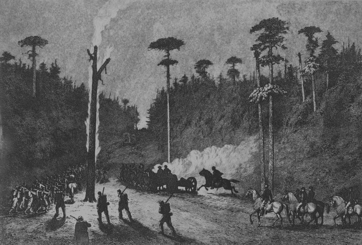 Bir Gece Yürüyüşü, Büyük Ordunun Yaşam Çalışmaları, 1876