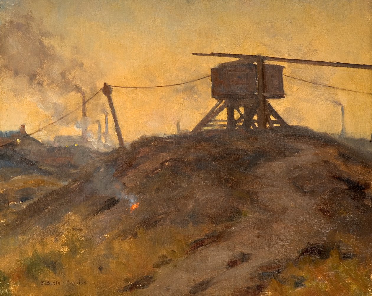 Cin Çukuru (tuval üzerine yağlıboya) by Edwin Butler Bayliss