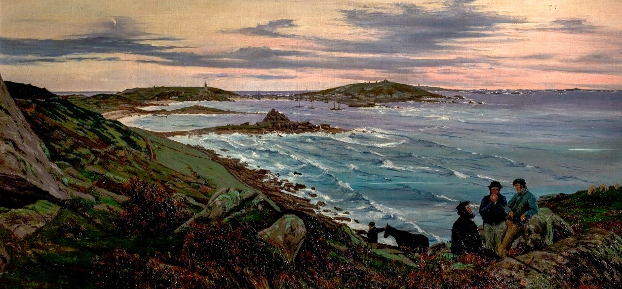 St. Marys, Scilly Adaları (ORTA RESTORASYON) by Edwin Edwards
