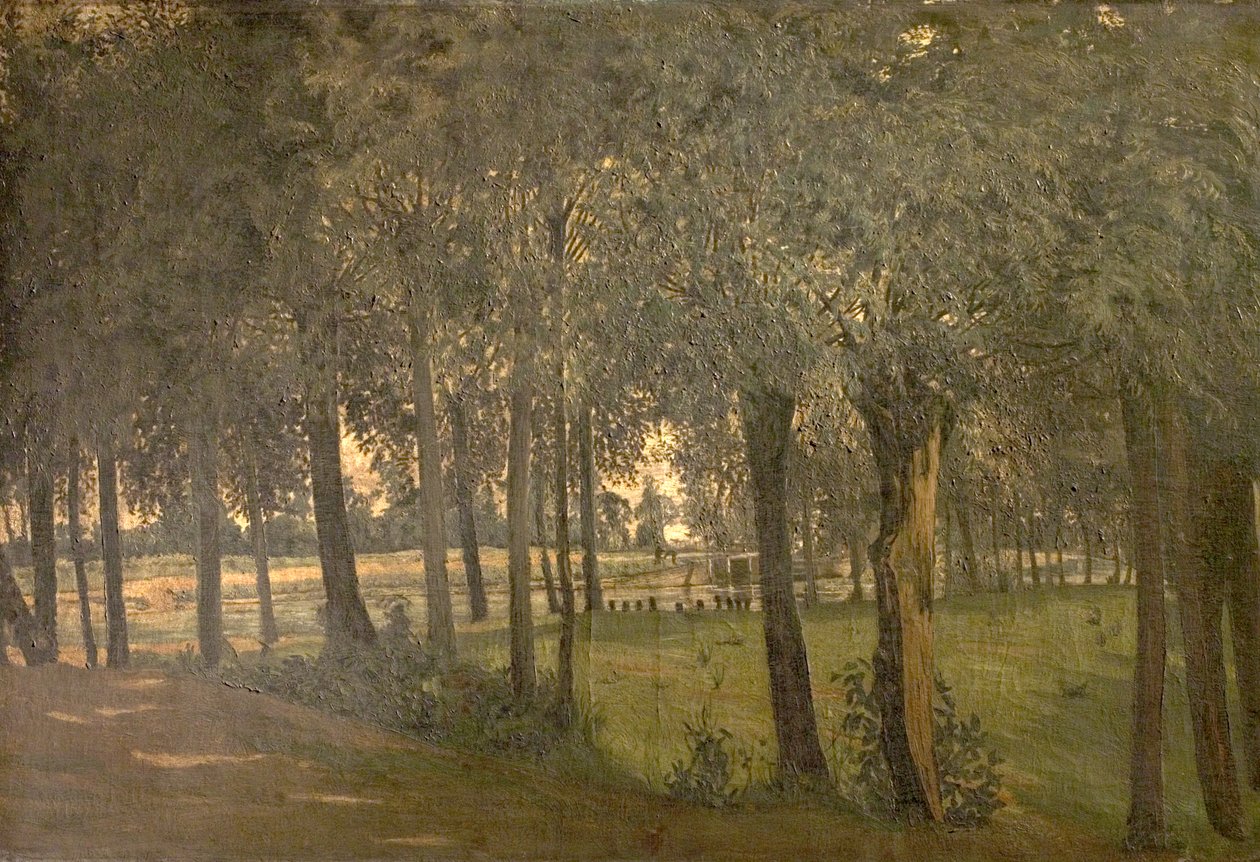 Söğütlerin Altında, Sunbury-on-Thames, Middlesex by Edwin Edwards