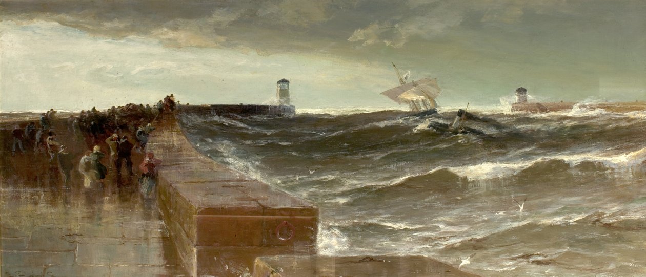 Üç Gün Sonra Fırtına, 1885 by Edwin Ellis