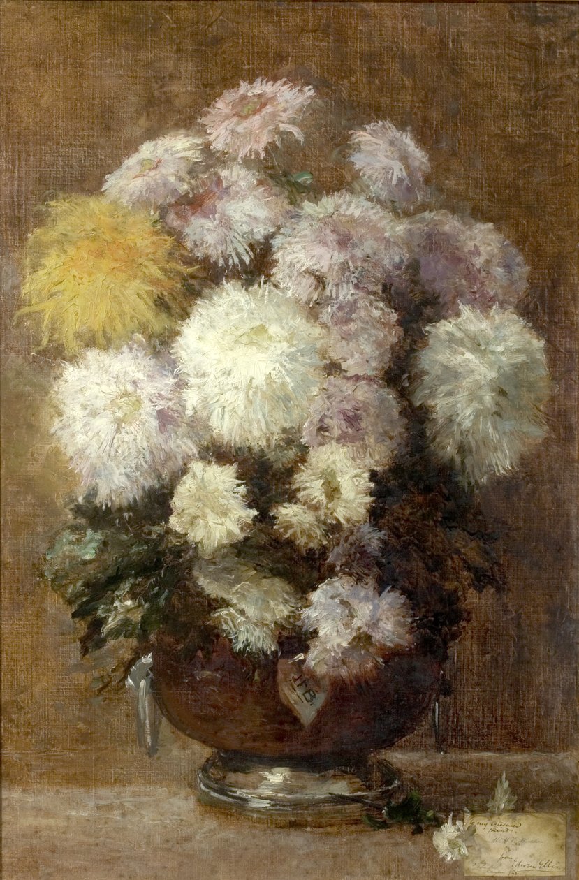 Krizantemler, 1892 by Edwin Ellis
