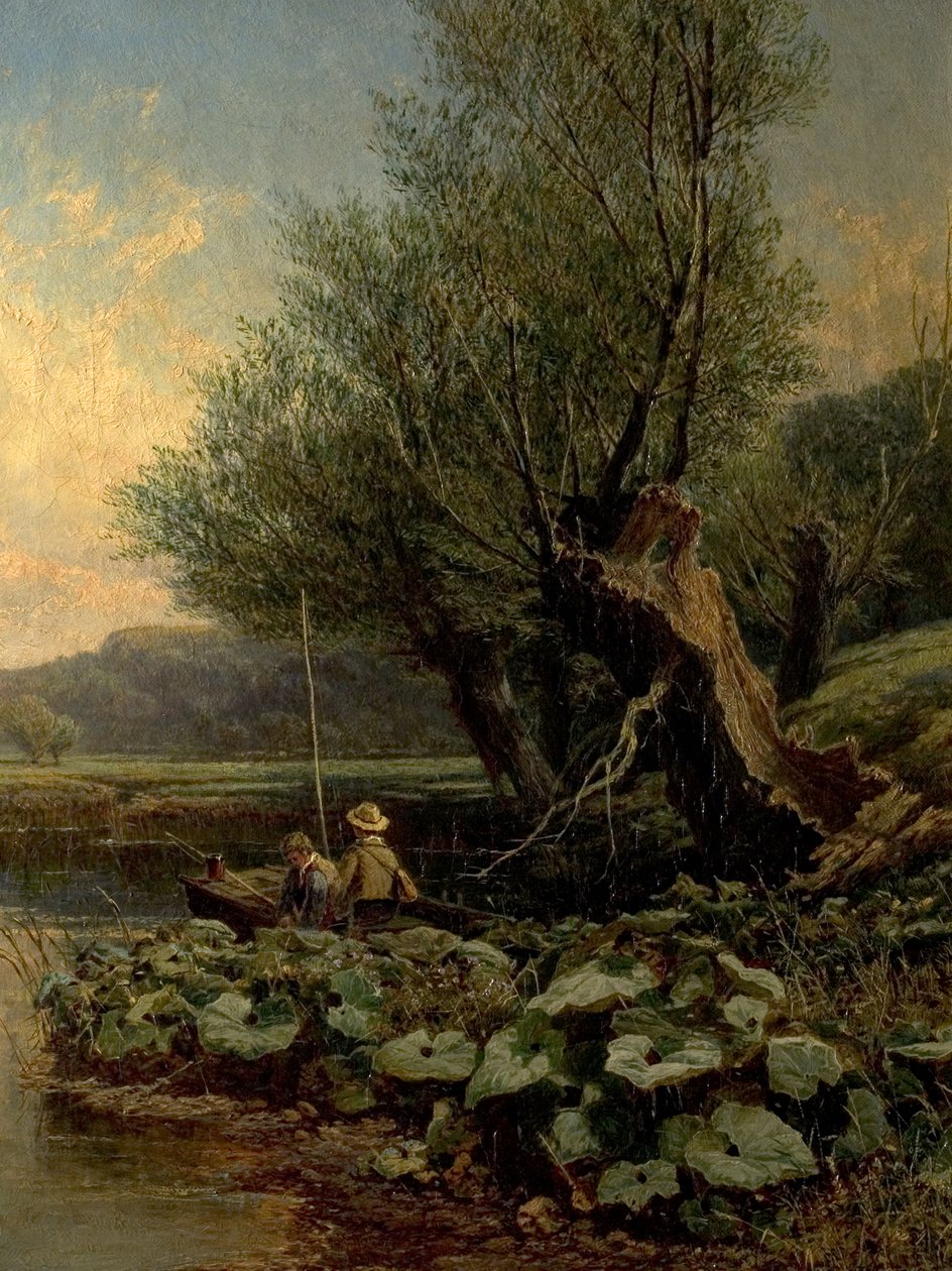 Genç Balıkçılar, 1868 by Edwin Ellis