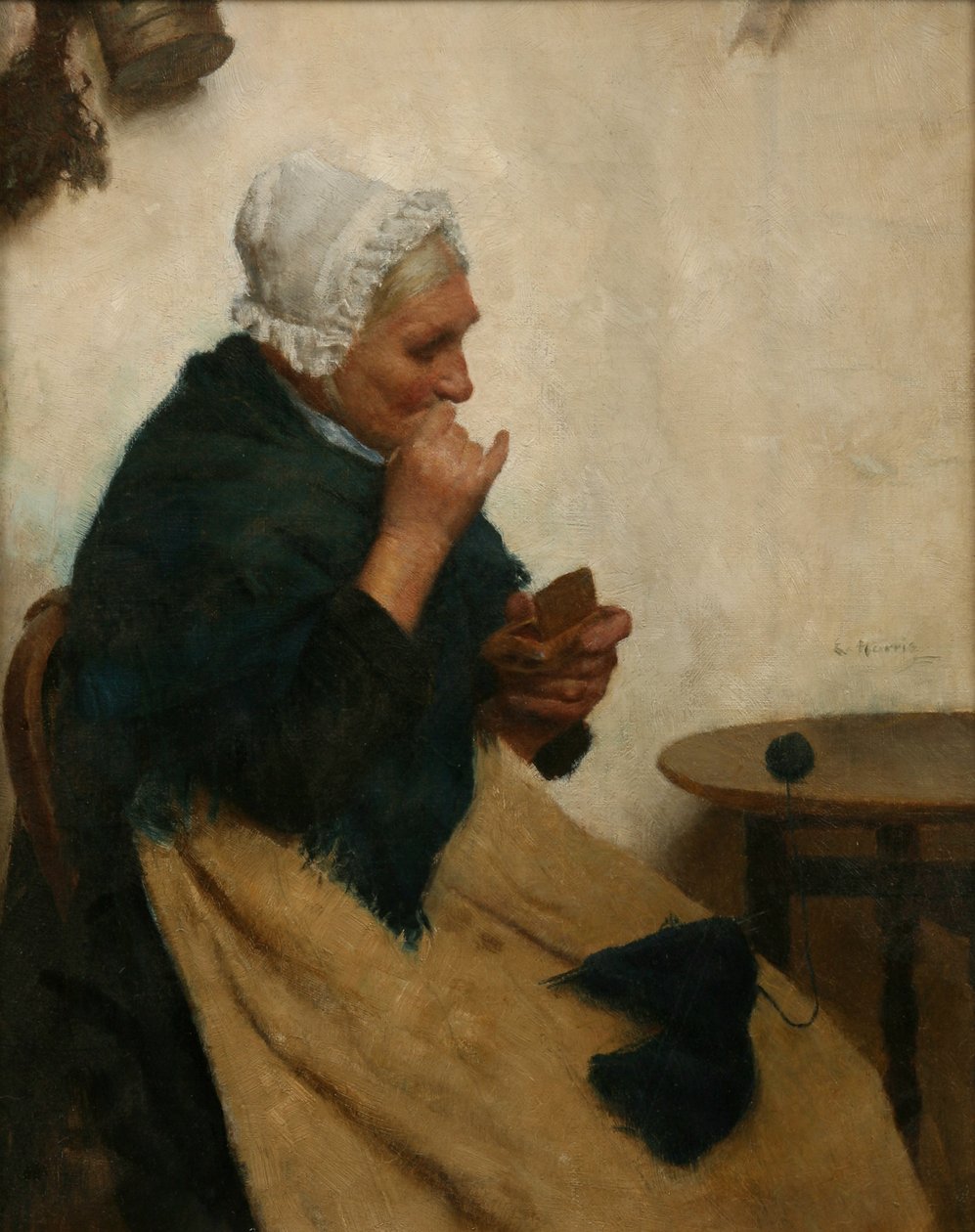 Bir Tutam Enfiye (tuval üzerine yağlı boya) by Edwin Harris