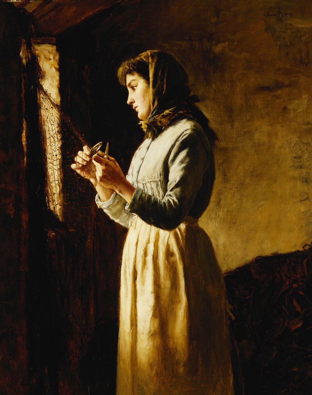 Ağları Onarmak, by Edwin Harris