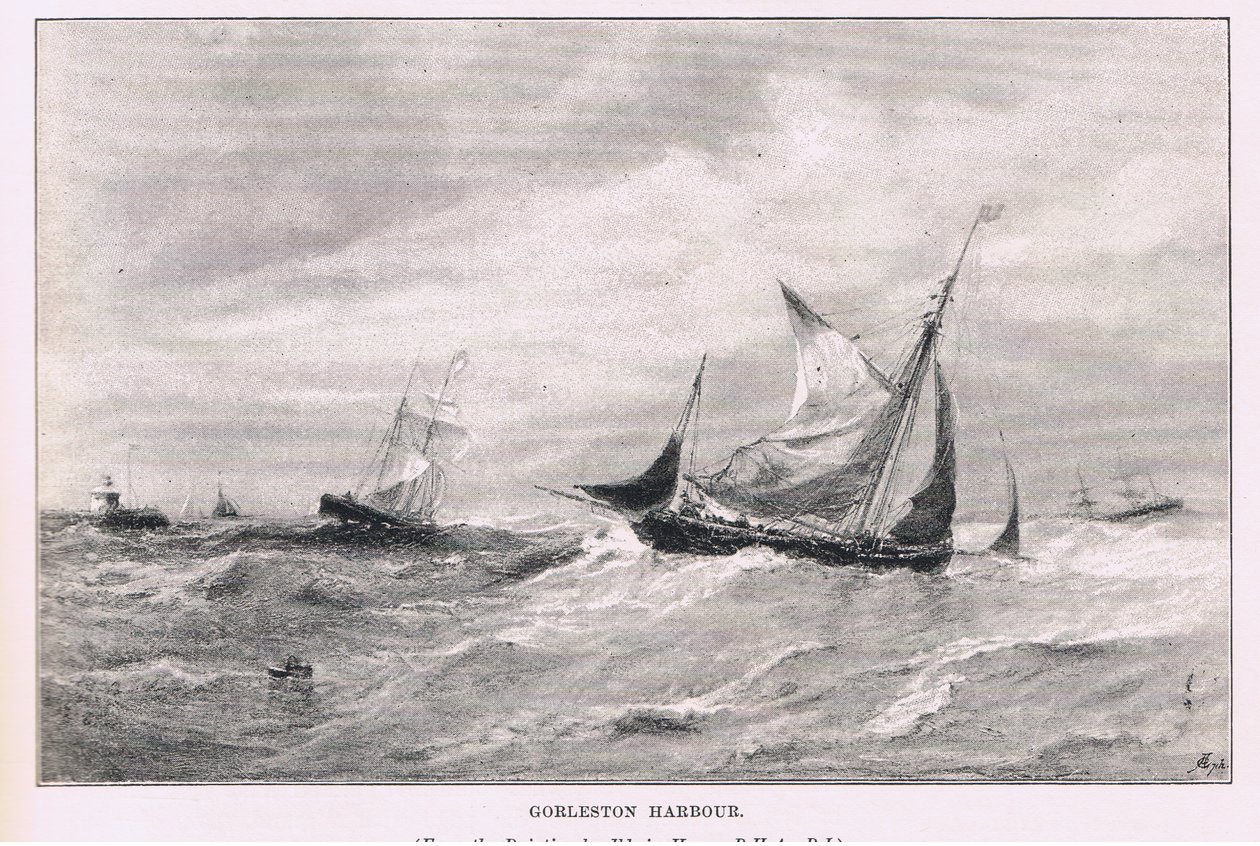 Gorleston limanı, The Magazine of Art 1893, Cassell and Company