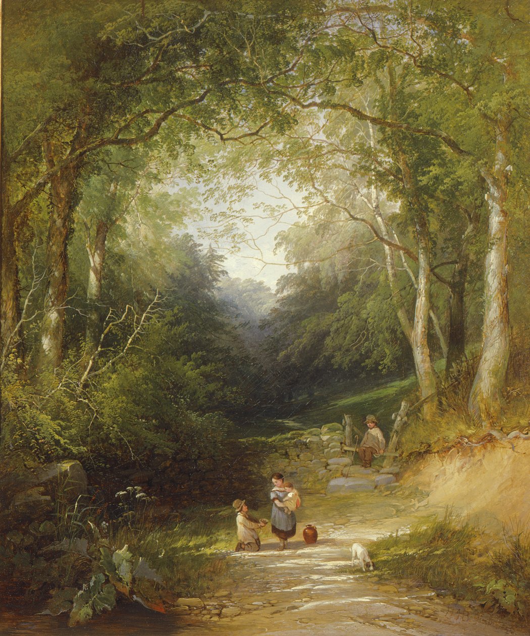 Ahşabın İçinden Bir Yol by Edwin Henry Boddington