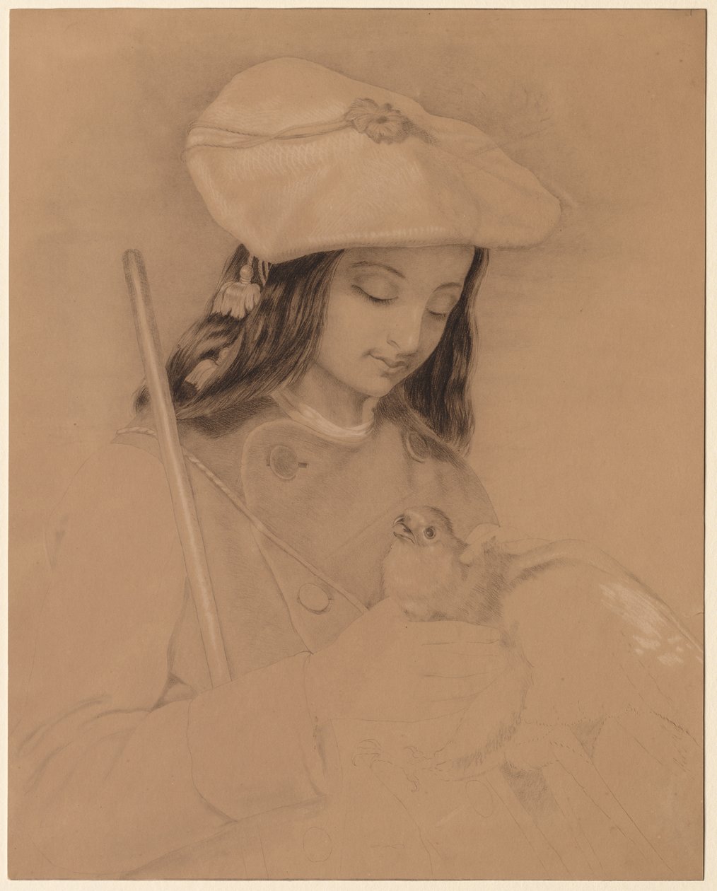 yayla kızı by Edwin Henry Landseer