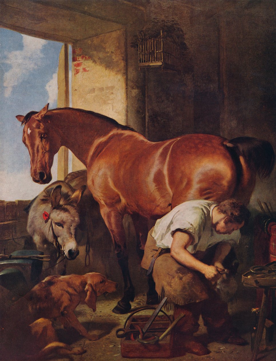 Ayakkabıcılık, 1844, 1938 by Edwin Landseer