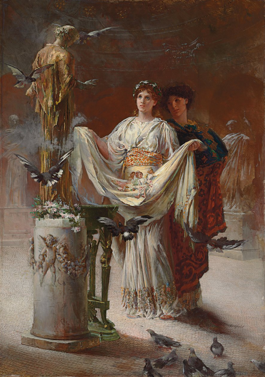 Oyuncak bebek by Edwin Howland Blashfield