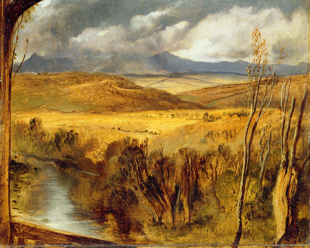 A Highland Landscape, c.1825-35  by Edwin Landseer