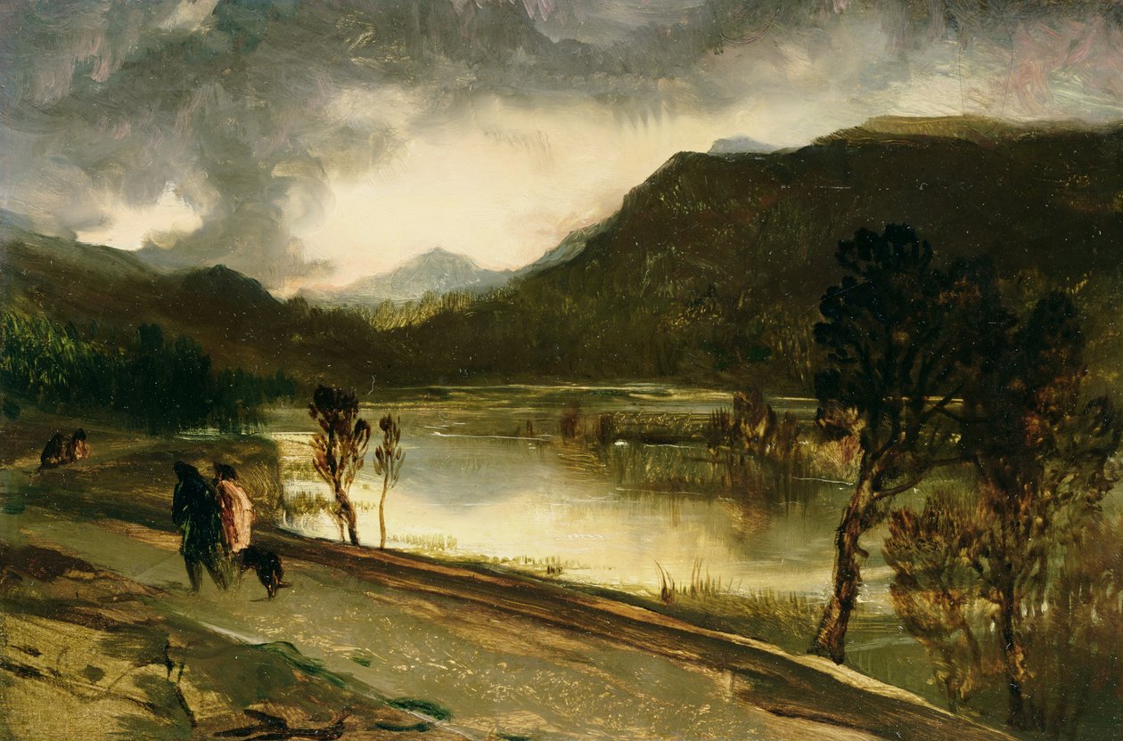 Bir Yayla Loch by Edwin Landseer