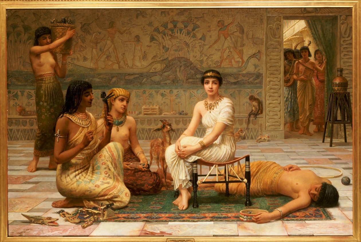 Aşkın Emek Kaybı, 1885 by Edwin Longsden Long