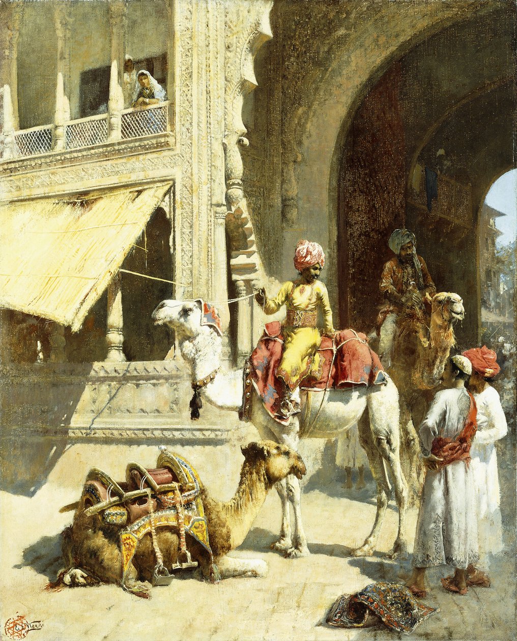 Kızılderili Sahnesi, 1884-89 by Edwin Lord Weeks