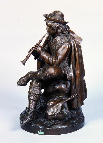 Şapkalı Çocuk, 1870 dolayları (bronz) by Edwin Weissenfels