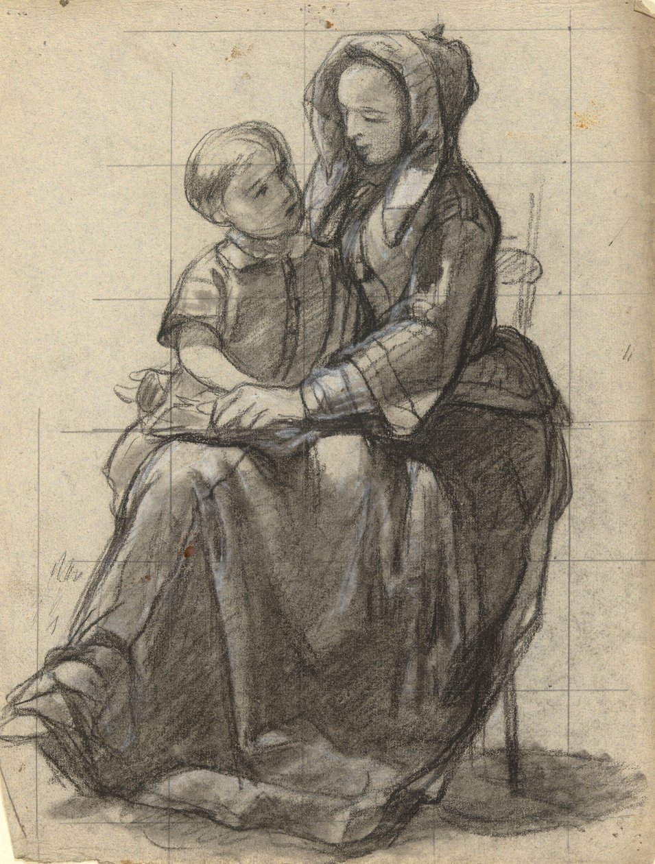 Anne ve çocuk, Mayflower