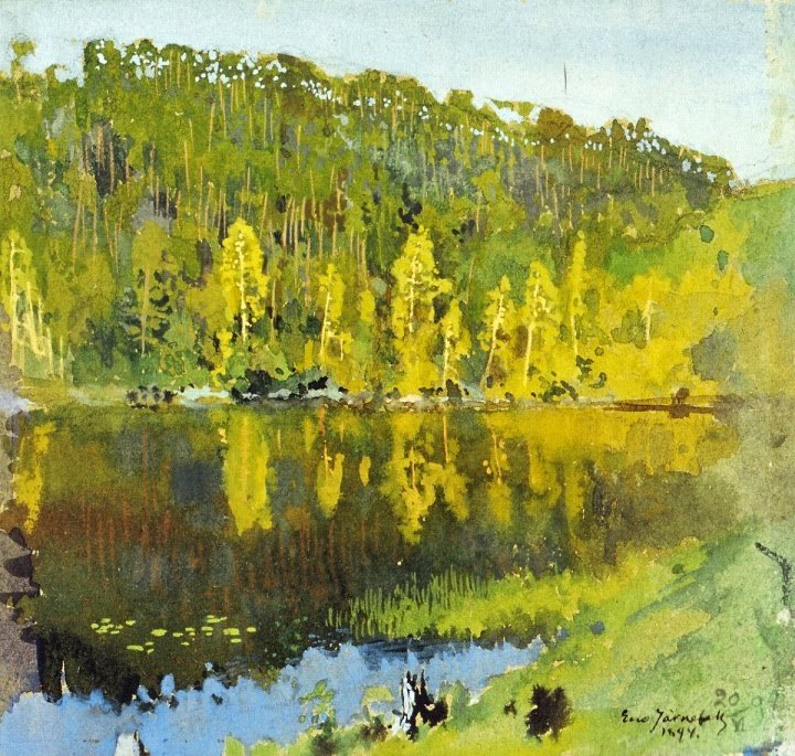 Metsalampi by Eero Järnefelt