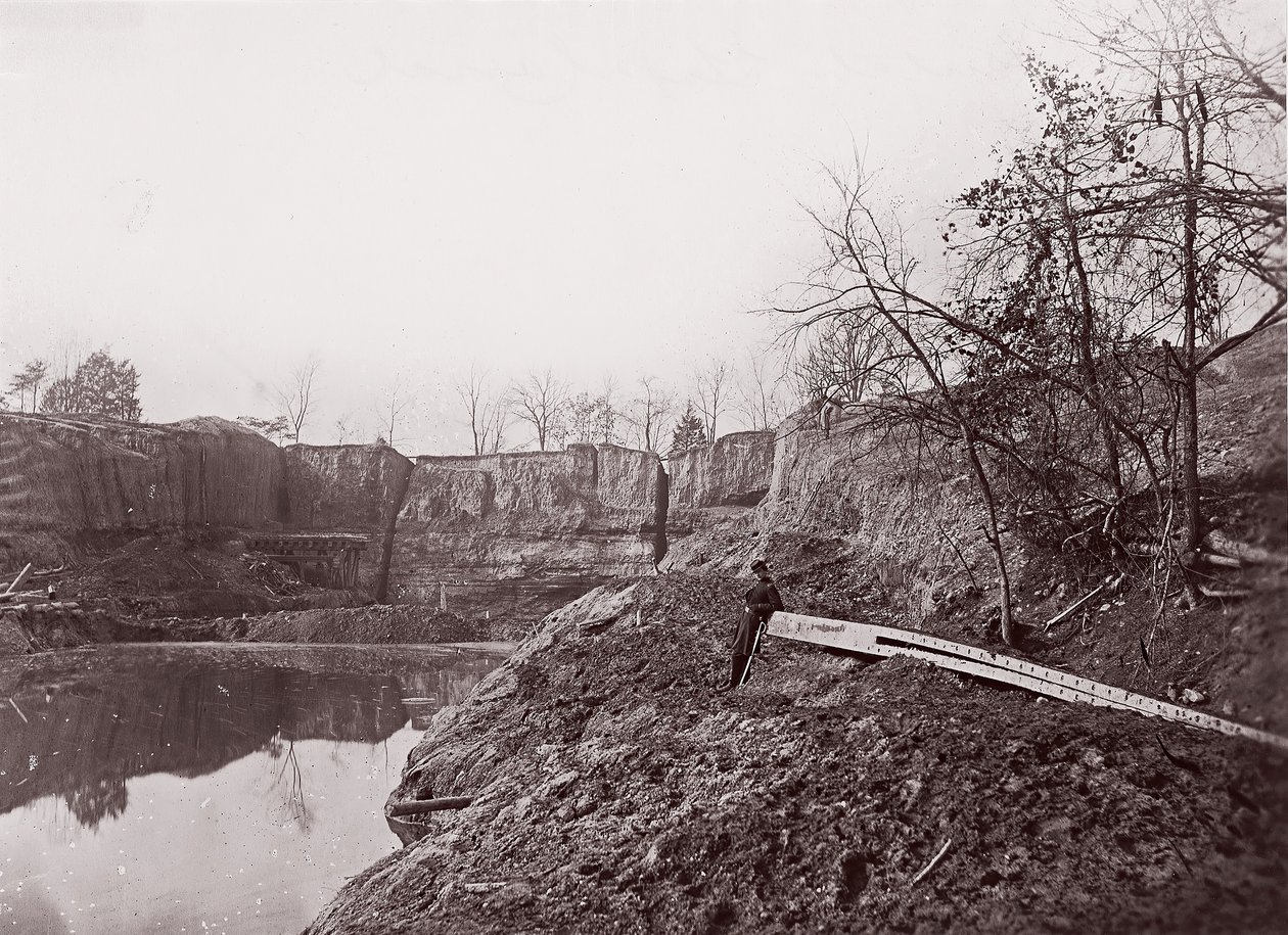 Hollanda Boşluk Kanalı, 1865. by Egbert Guy Fowx