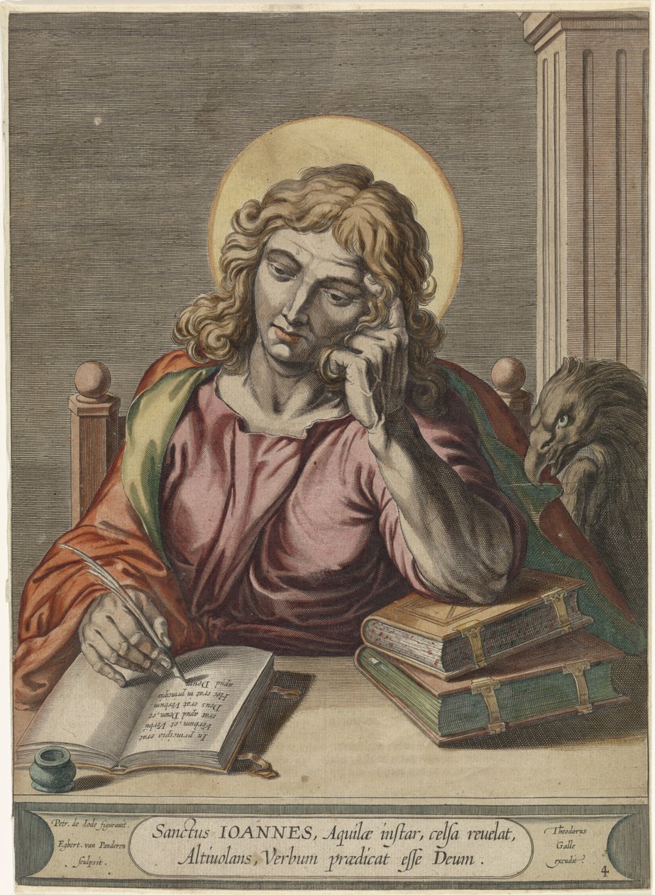 Evangelist John Dört Evangelist (dizi başlığı) by Egbert van Panderen