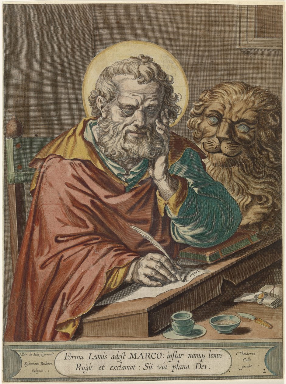 Evangelist Marcus Dört Evangelist (dizi adı) by Egbert van Panderen
