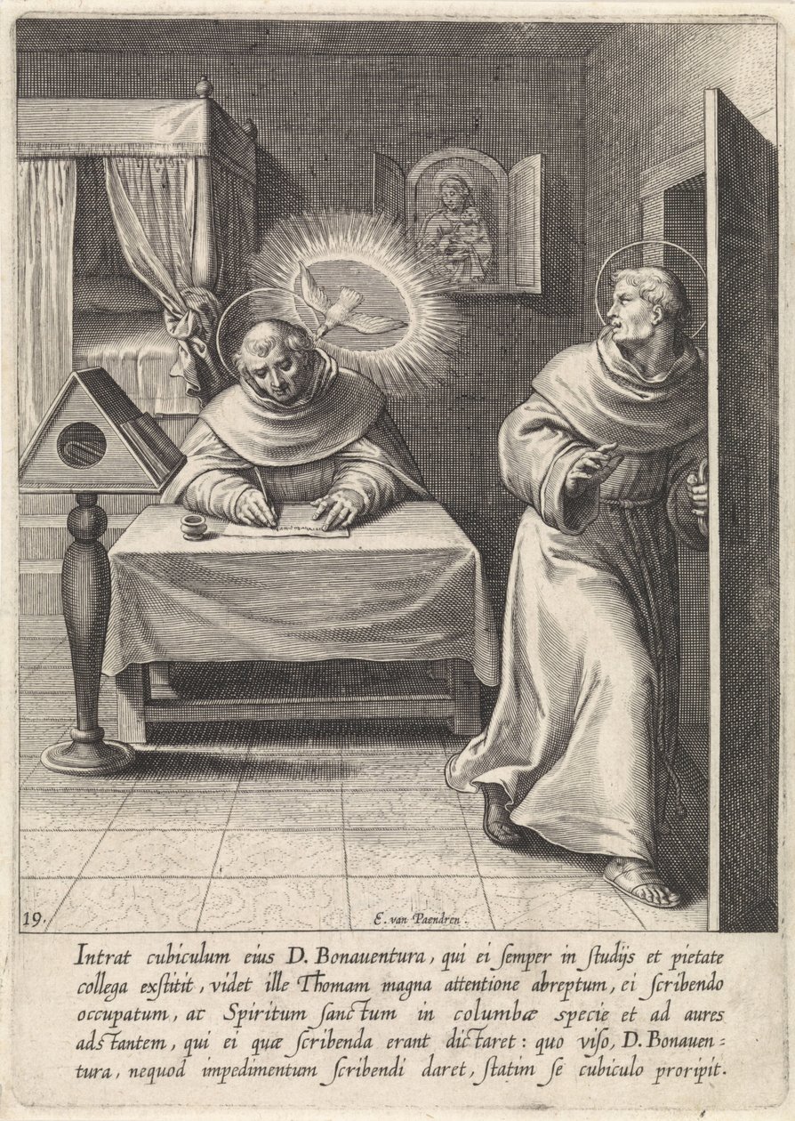 Thomas Aquinas ve Bonaventura Aziz Thomas Aquinas