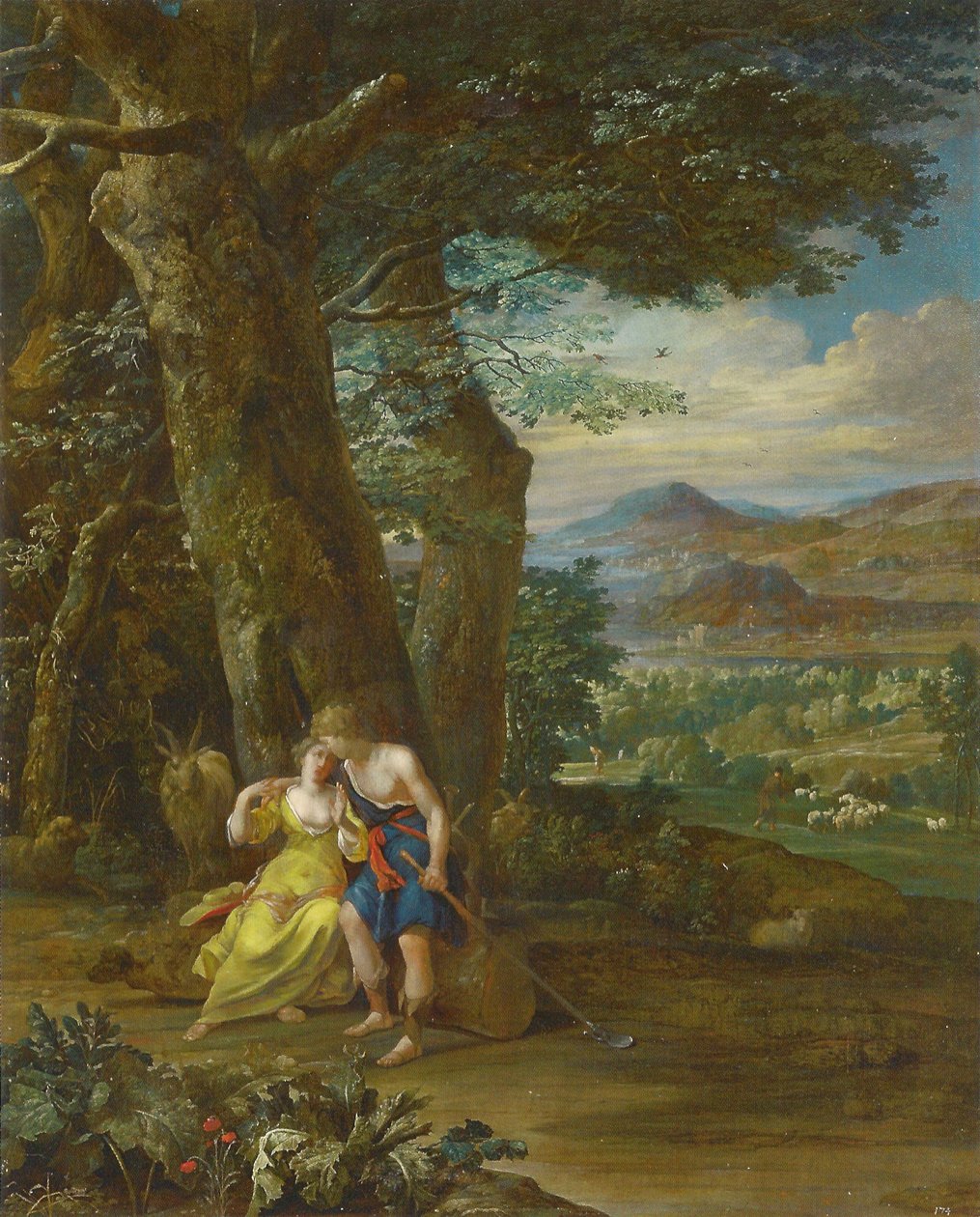 çoban sahnesi by Eglon van der Neer