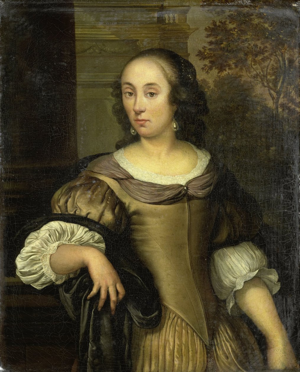 Genç bir kadın portresi by Eglon Hendrick van der Neer