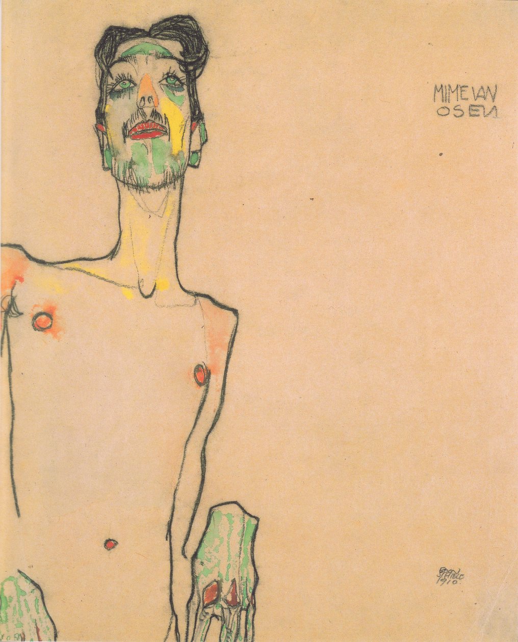Mim van Osen by Egon Schiele