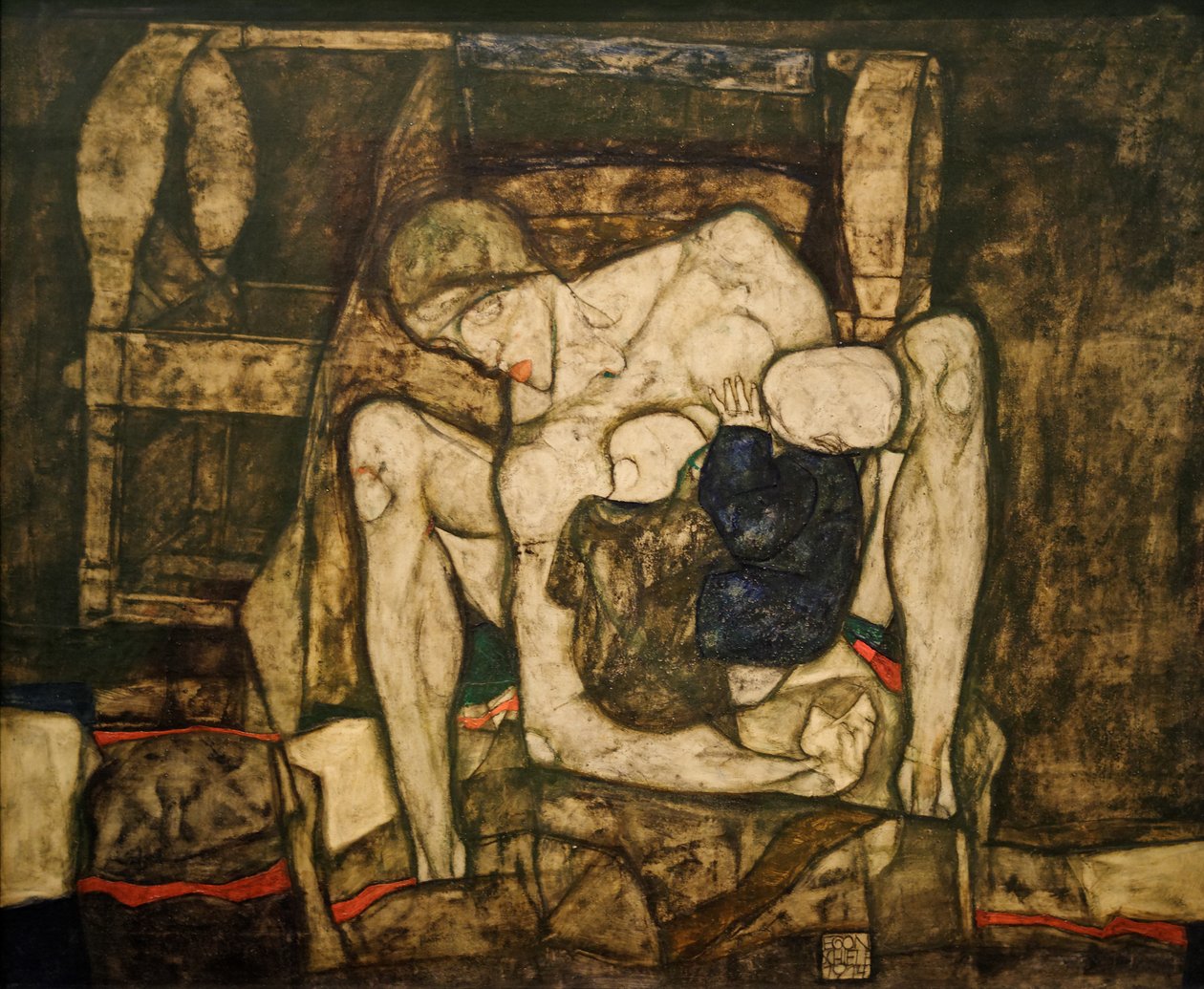 kör anne by Egon Schiele