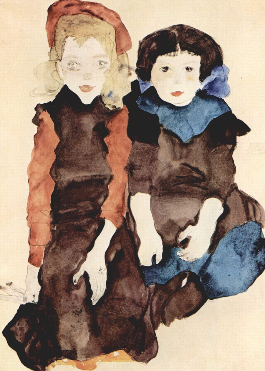 Çocuklar by Egon Schiele