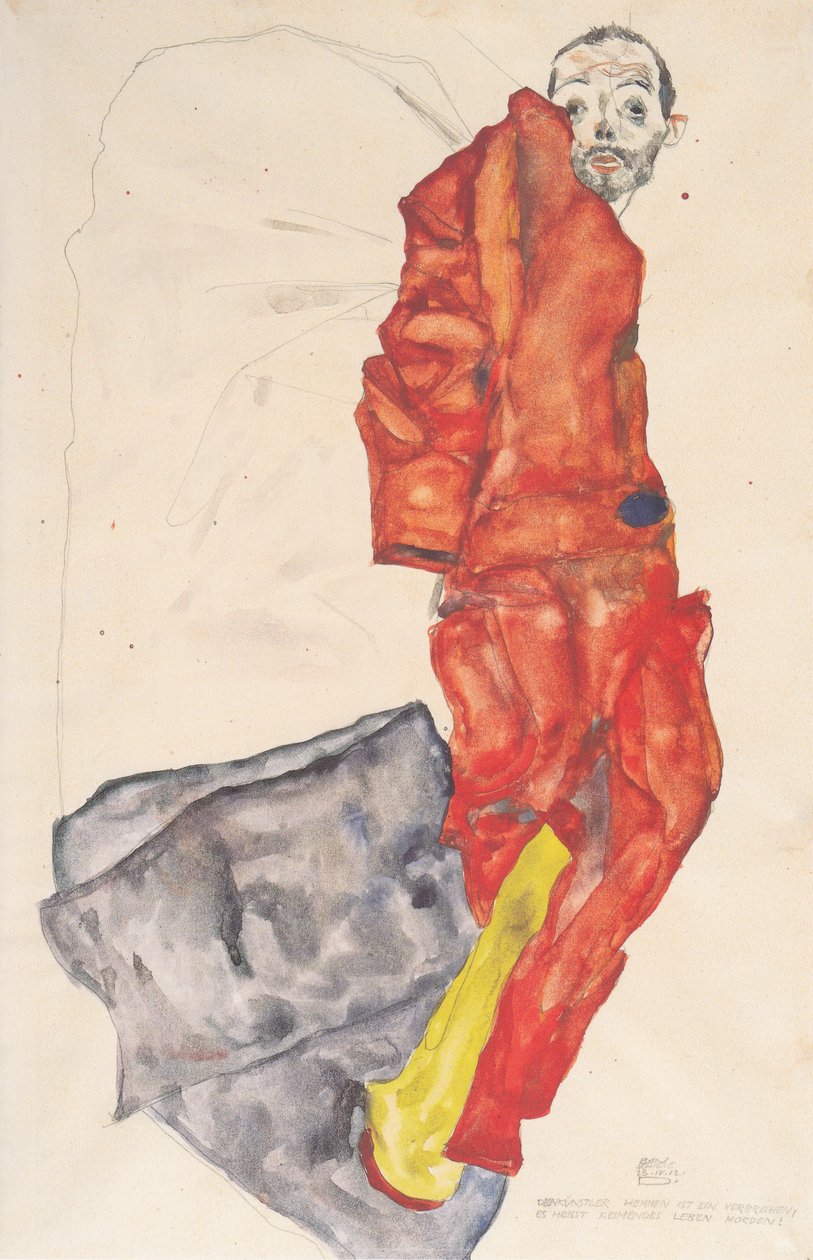 Sanatçıyı engellemek bir suçtur, buna filizlenen hayat, cinayet denir. by Egon Schiele
