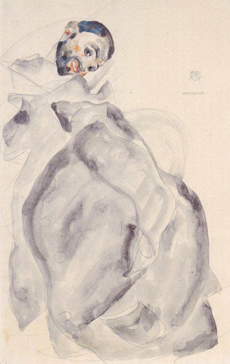 Mahkum by Egon Schiele