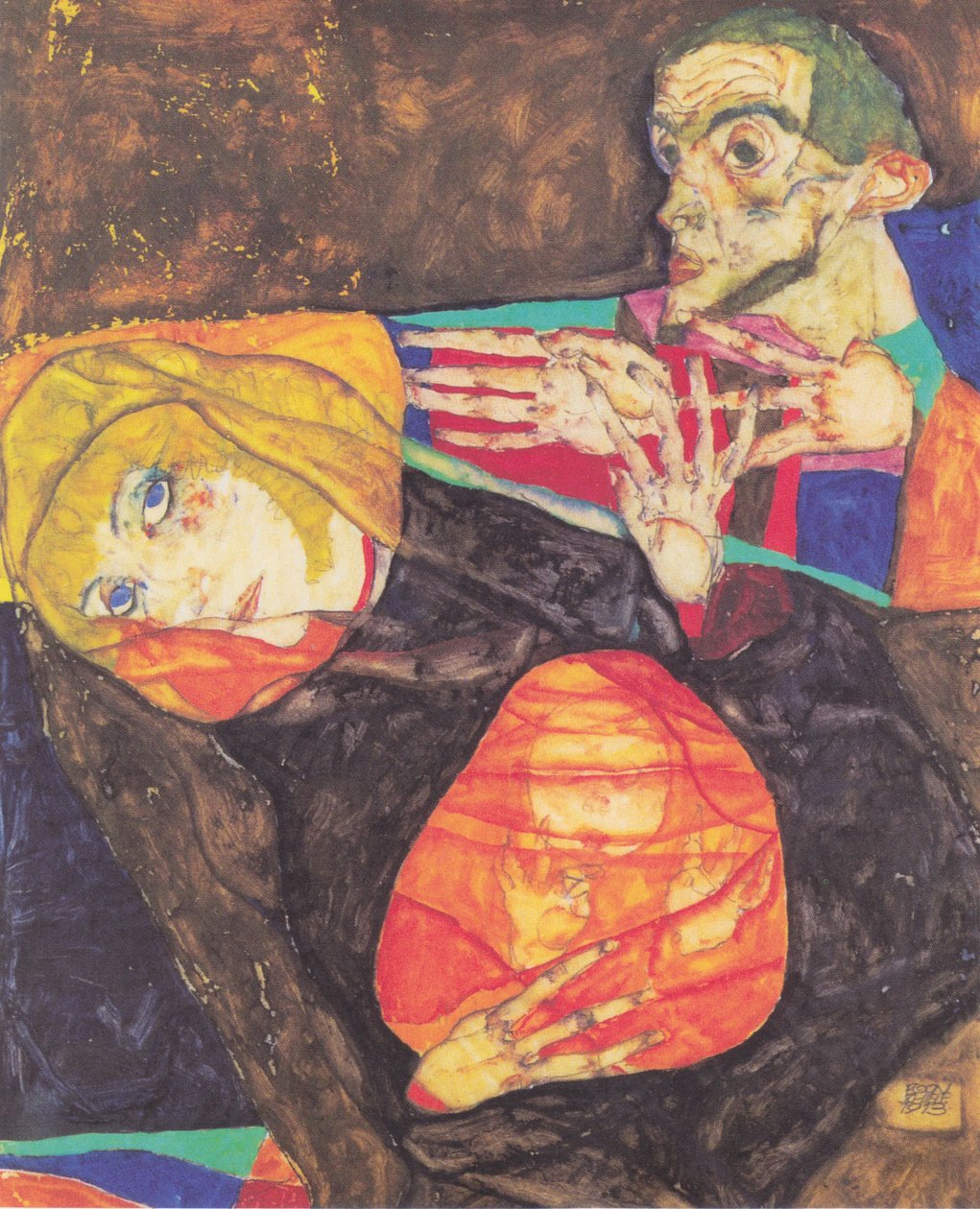 kutsal Aile by Egon Schiele