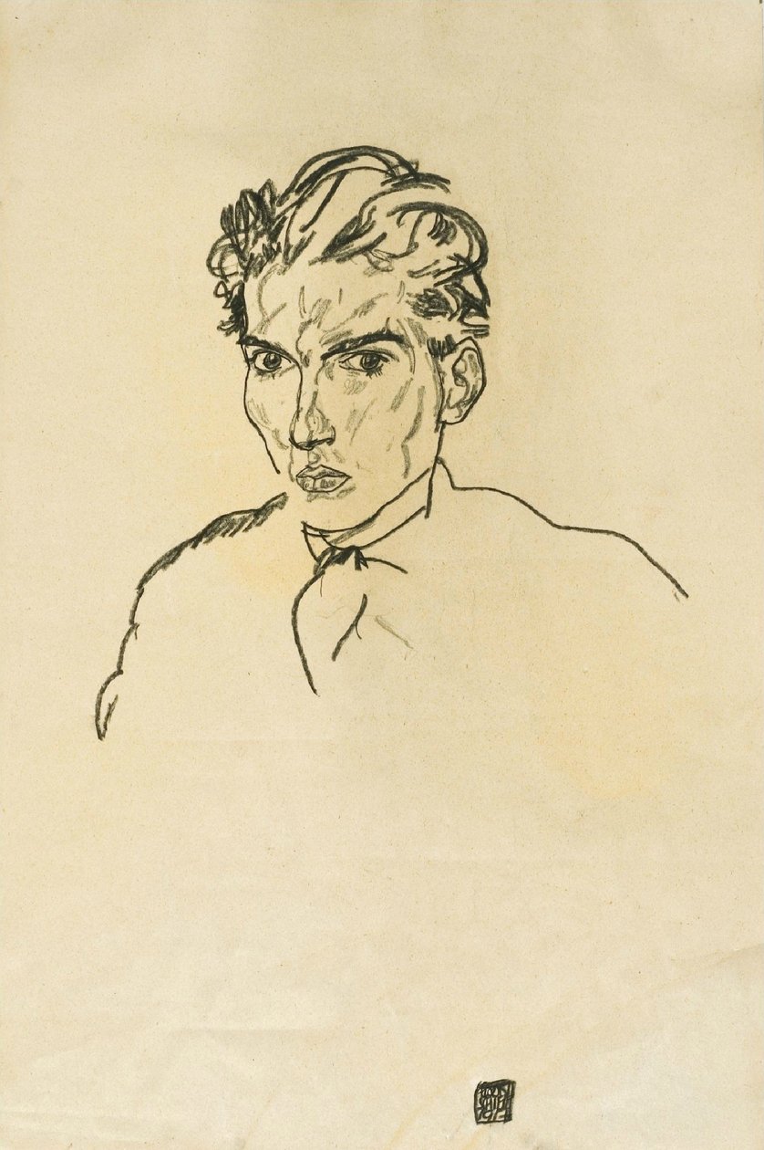 Hugo Güneş Işığı by Egon Schiele