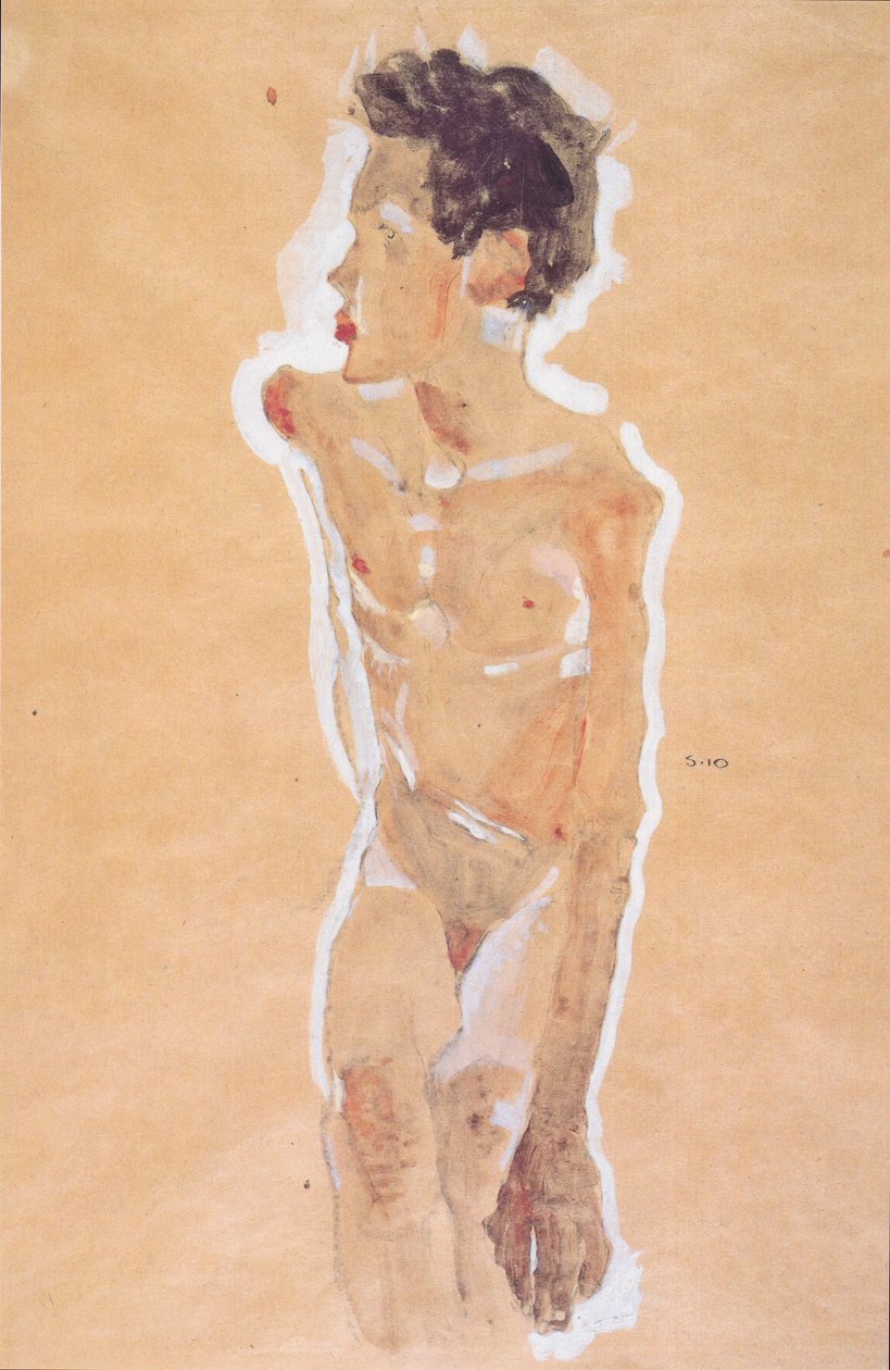 çocuk hareket by Egon Schiele