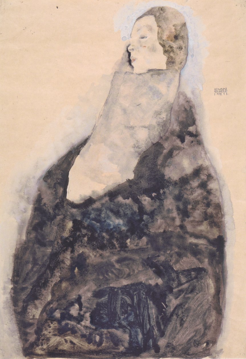 Uyuyor by Egon Schiele