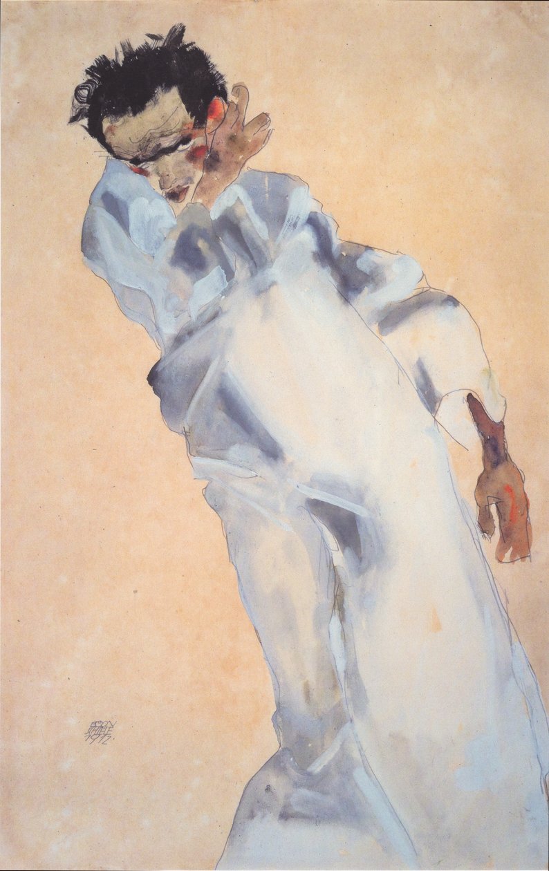 otoportre by Egon Schiele