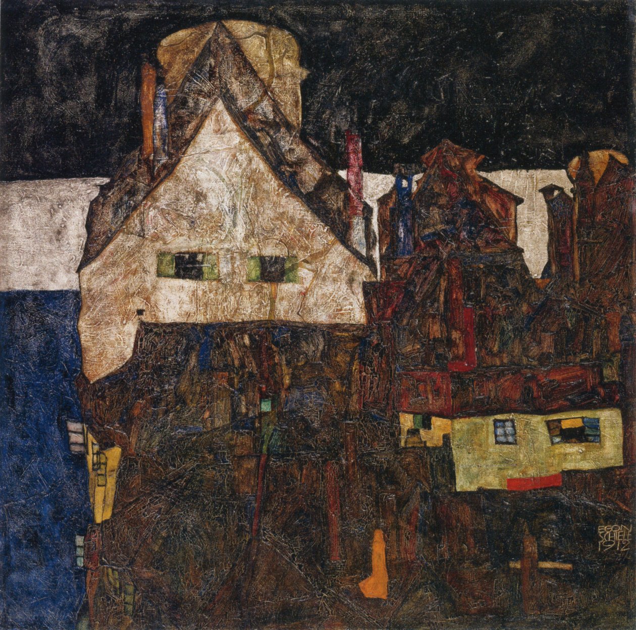 Ölü şehir by Egon Schiele