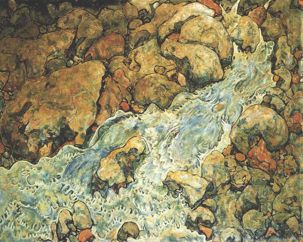Wildbach by Egon Schiele