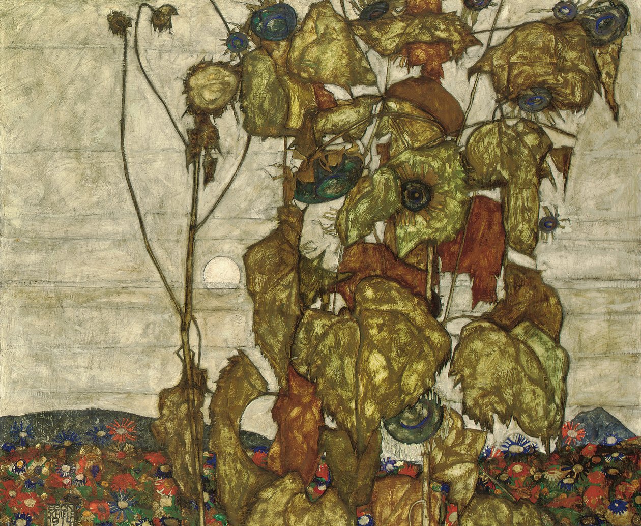 sonbahar güneşi by Egon Schiele